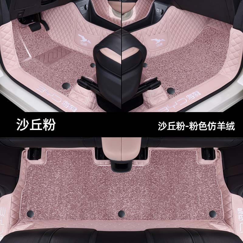 Aplicable BYD gaviota cojín alrededor de 25 mujeres 24 accesorios de alfombra estrella superior antisucia para automóviles image 7
