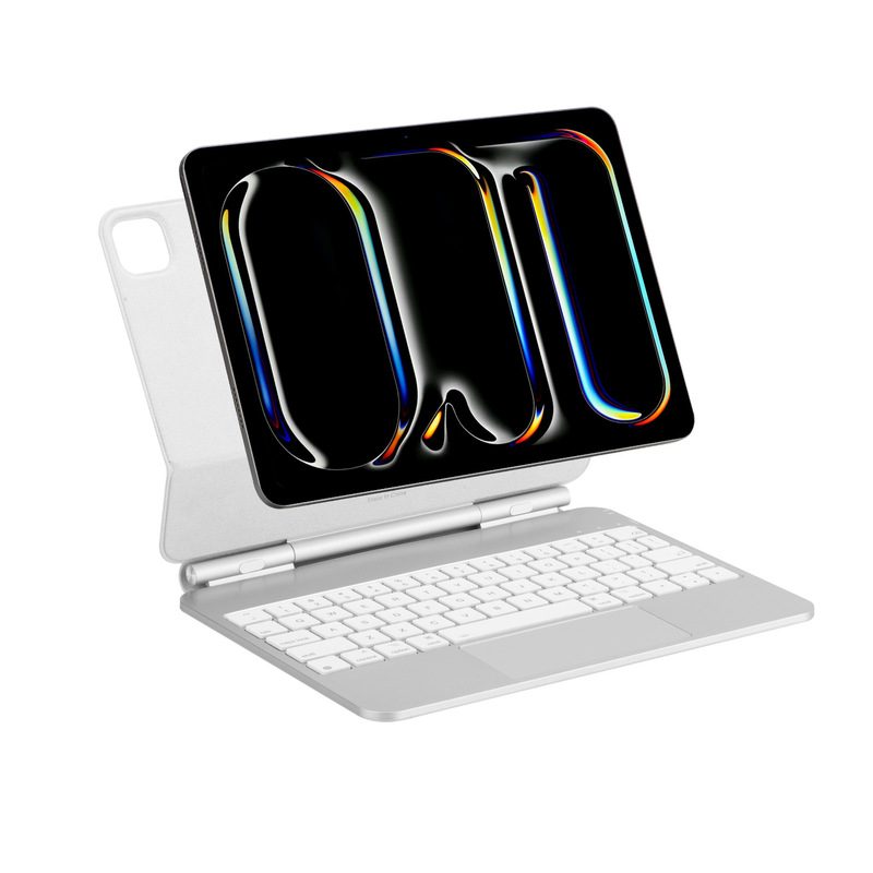 Suitable for Ipadpro11 Inch 2022Air5 Apple Tablet Bluetooth Keyboard Protective Case Smart Protective Cover Magnetic Suction