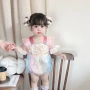 夏季儿童婴儿甜美包屁衣
