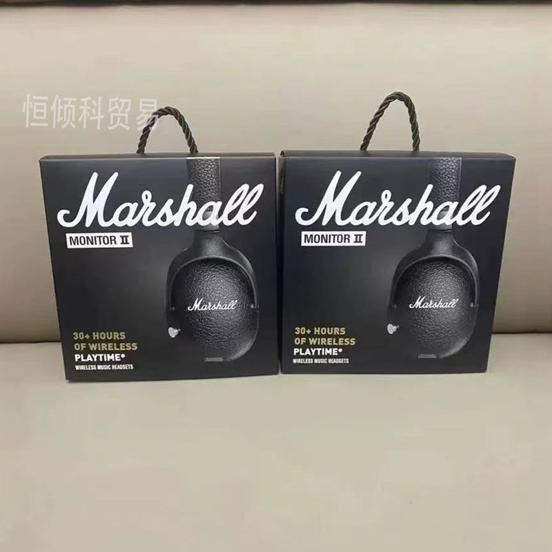 Marshall MONITOR2 Generation Headset Wireless Bluetooth Headset Subwoofer Rock Headset Applicable marshall