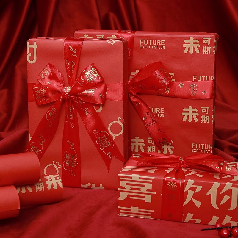 Embalaje de regalo papel kraft al por mayor festivo festivo festival floral papel de embalaje de flores regalo de mano papel de regalo de alta calidad