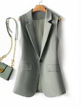 C 74530 Single Button Vest for Petite Women һ������װ����