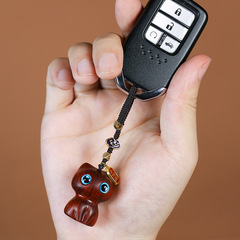 Black Ebony Cat Car Keychain, Cute Phone Charm, Bag Pendant, Personalized & Creative Adorable Accessory for Cars
