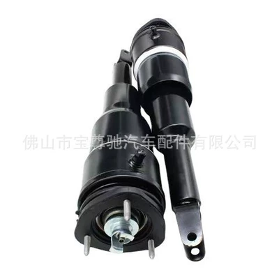 Front air shock damping system