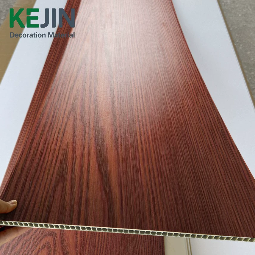 Утолщенная потолочная ПВХ-панель с креплением, простая в установке, пластиковая доска для потолка, длинная полоса, материал ПВХ, потолочная панель