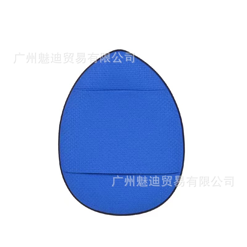 Popular puff Dedo de cuero al por mayor cojín de aire puff mojado y seco de doble uso maquillaje mini pulgar señaló gota de agua pequeño puff