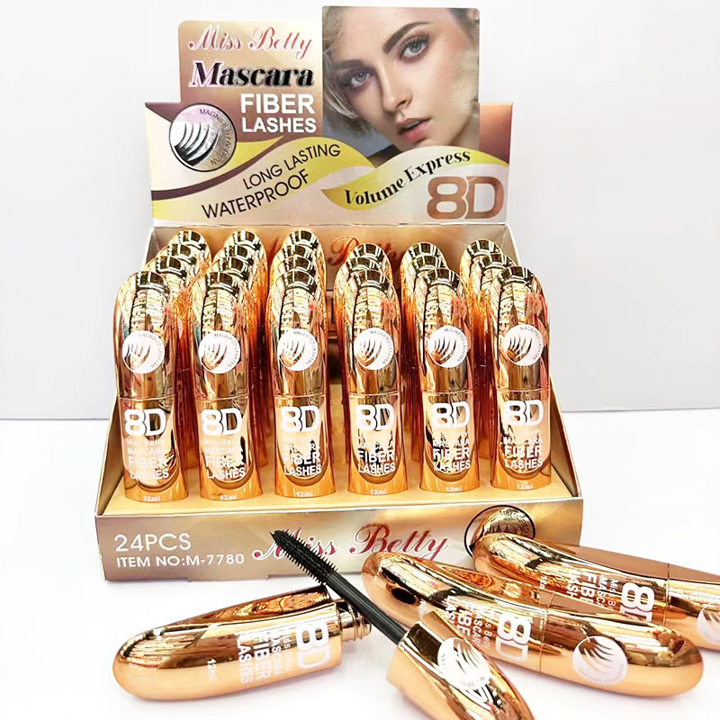Nuevo Comercio exterior transfronterizo MissBetty grueso curling impermeable Mascara maquillaje al por mayor Mascara crema