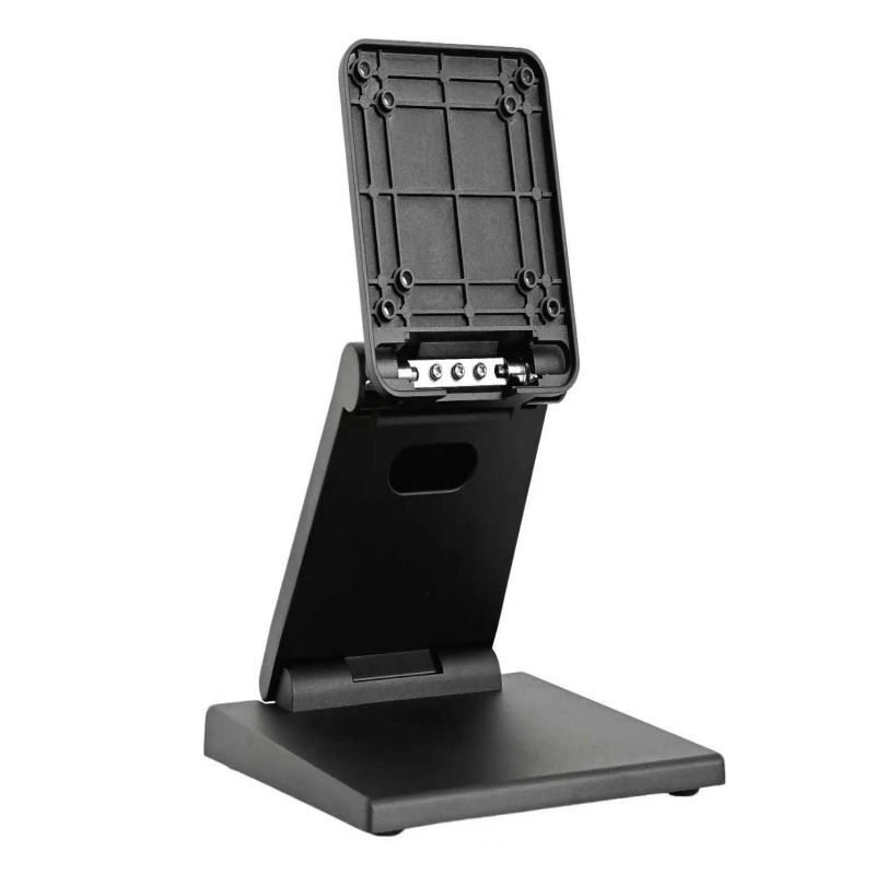 工厂公模压铸铝合金双折叠底座触摸一体机底座美容显示器支架