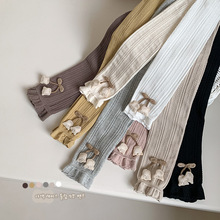 新款A类棉女童打底裤外穿诸暨童袜裤外贸卡通宝宝袜儿童连裤袜子