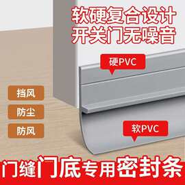 门缝门底密封条房门贴隔音神器卧室门下防风防噪音防虫挡条防蟑螂