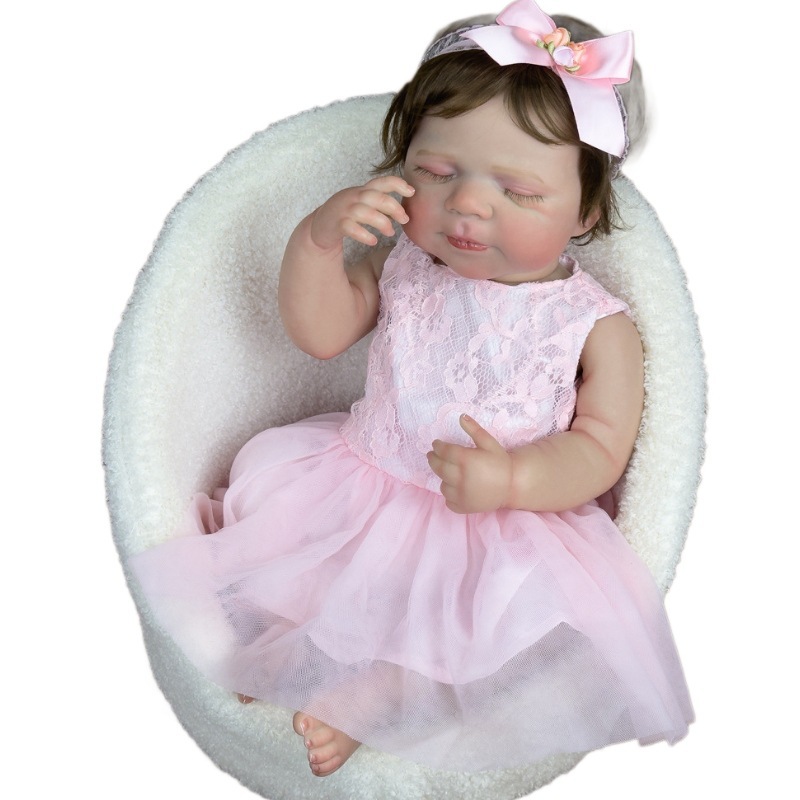 Ca bebé muñeca de simulación recién nacido suministro de 20 pulgadas muñeca le exportación transfronteriza un bebé pas