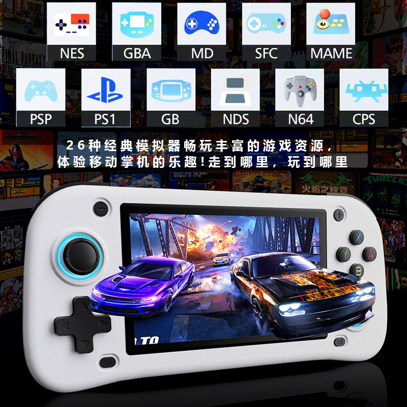 Cross-Border Popular G28 Handheld Game Console Large Open Source Psp Game Portable Classic Retro Arcade