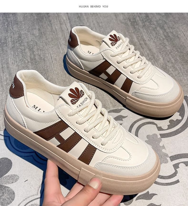 Campus coreano japonés Gump zapatos 2024 nuevo deportivo transpirable fondo plano zapatos blancos pequeños zapatos de skate casuales de estudiantes
