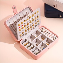 K 88860 Double Jewelry Box ˫���������ɺп羳����ͨ����