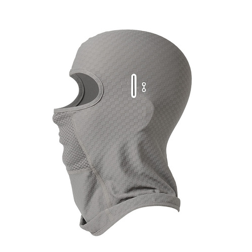 Summer motorcycle liner mask covers the whole face with glasses holes for outdoor sports quick-drying cycling ice silk sun protection hood