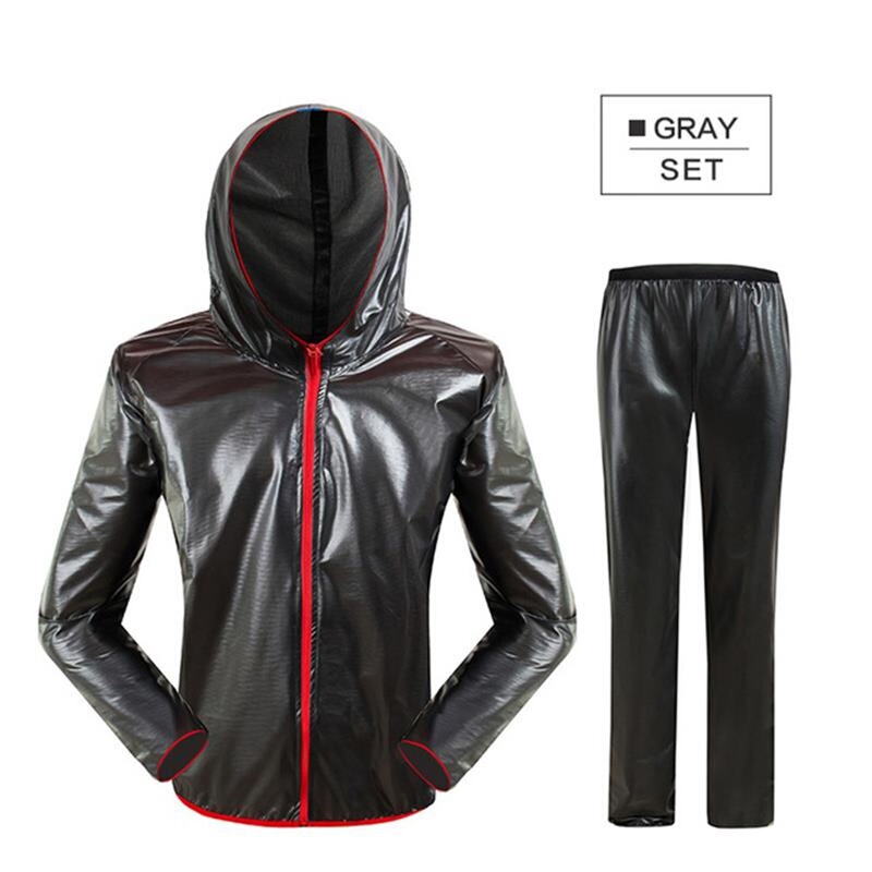 New Waterproof Thin Raincoat Jacket Windproof Kit Road Mountain Bike Riding Suit Coat Clothing Cross Border