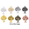 DIY retro alloy jewelry accessory pendant tree pendant Zakka manufacturer direct sales 2000