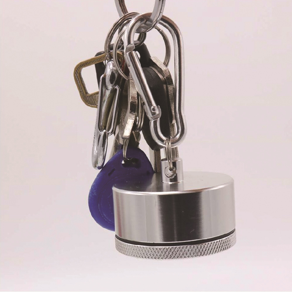 厂家供应EDC时尚应急药筒登山扣便携大号药盒铝合金药筒 一件代发