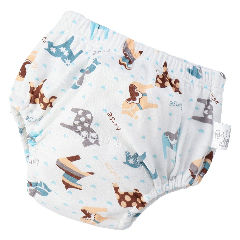 Pantalones de entrenamiento para bebés, bolsas de pañales de gasa lavables de 6 capas, pantalones de aprendizaje, pañales de tela para bebés, pañales transpirables, modelos de primavera y verano