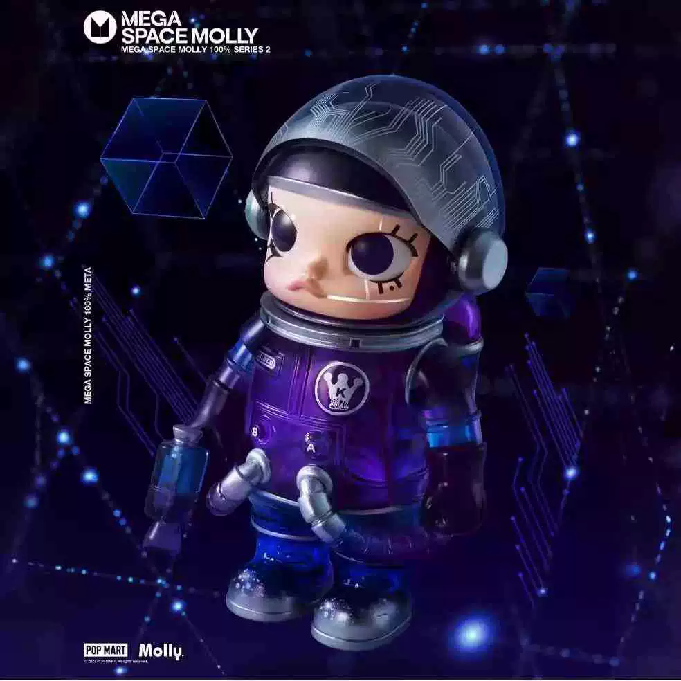 Bubble Mate Mega Jasmine Molly 1100 Годовая серия Тайная коробка Второе поколение Приливная игра Убийца подарочные игрушки
