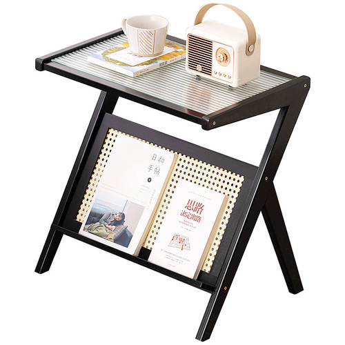 Coffee table cabinet small table tea room mobile tea table living room household tea cup set tea table simple modern