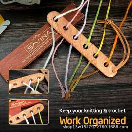 家用缝纫DIY木制穿带器长款穿引器工具穿绳器手工皮筋穿带理线器