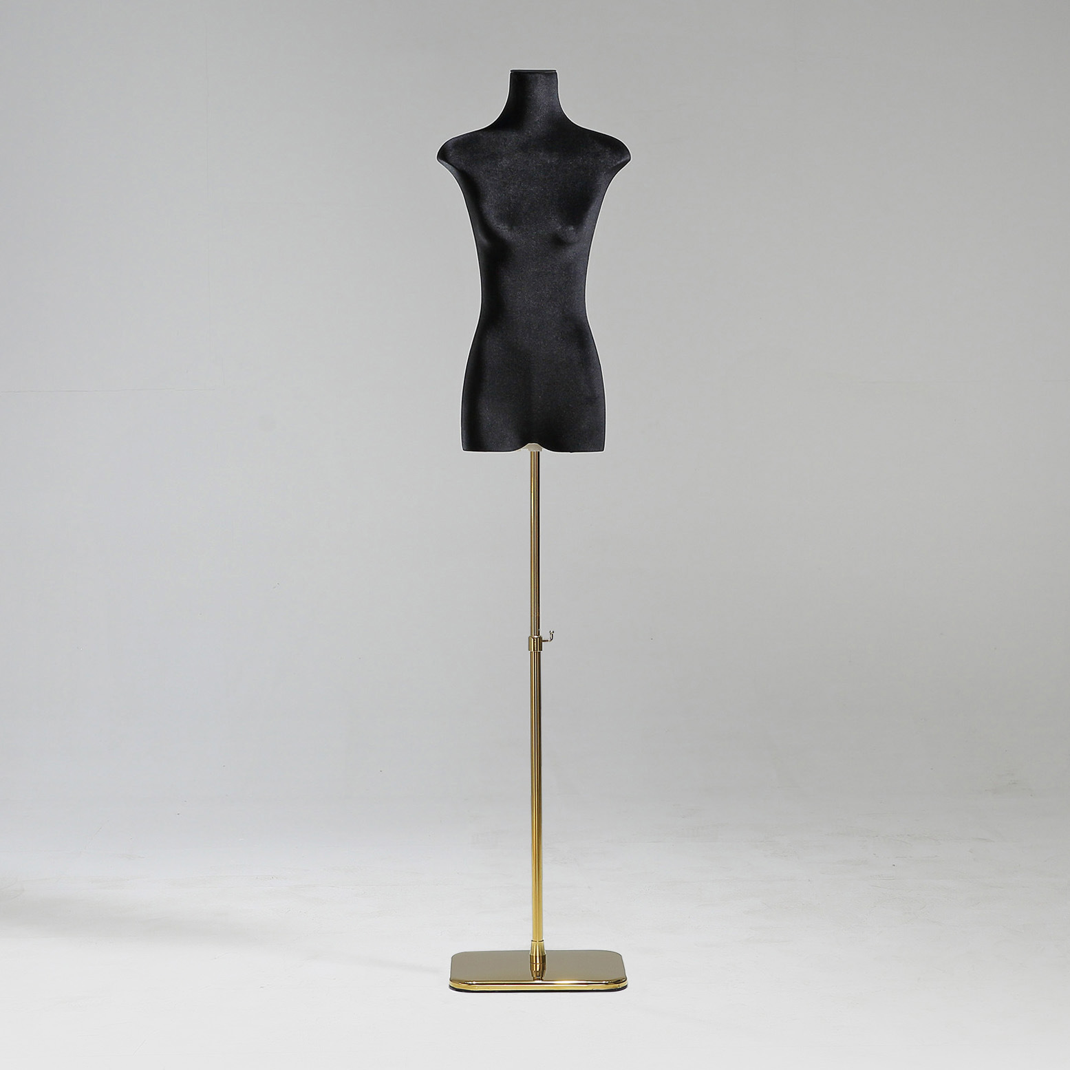 Modelo de tienda de ropa estante de exhibición de terciopelo pecho plano cuerpo plano ropa de mujer modelo de busto accesorios ventana estante modelo de plataforma image 32