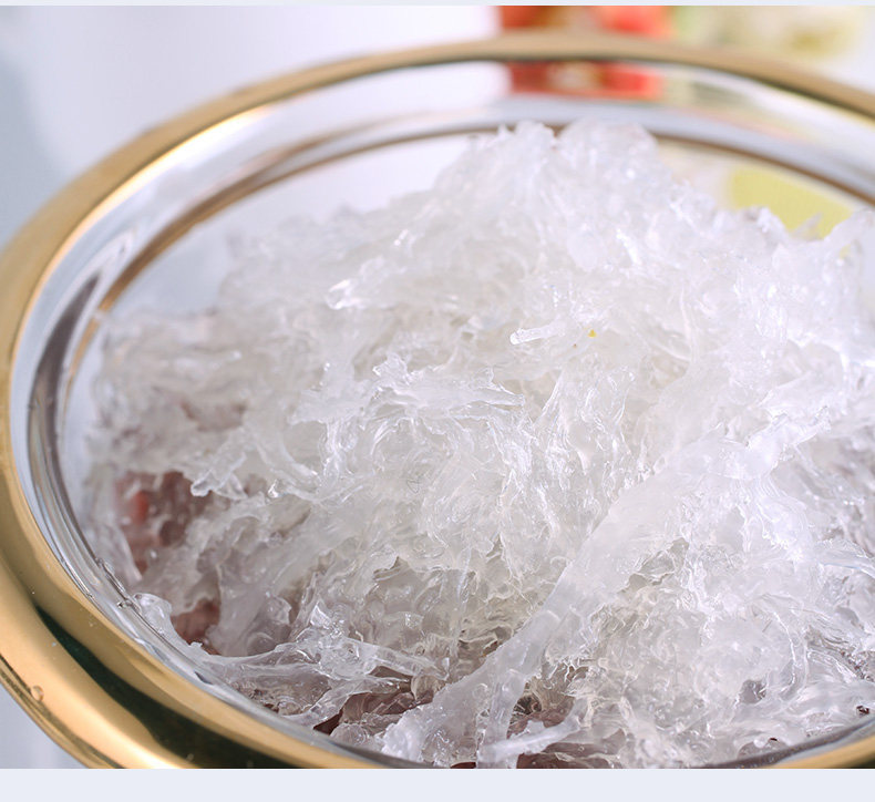 Premium Dried Bird's Nest Yan Wo Cup Shape White Swiftlet Nest 100g Gift Box Traditional Nourishing Tonic for Cooking in use