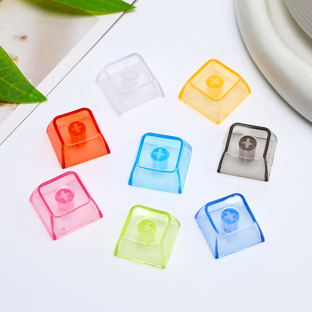Cross-border creative keycap accessories, keychains, and key switch testers for wholesale, stress-relieving gadgets and accessories
