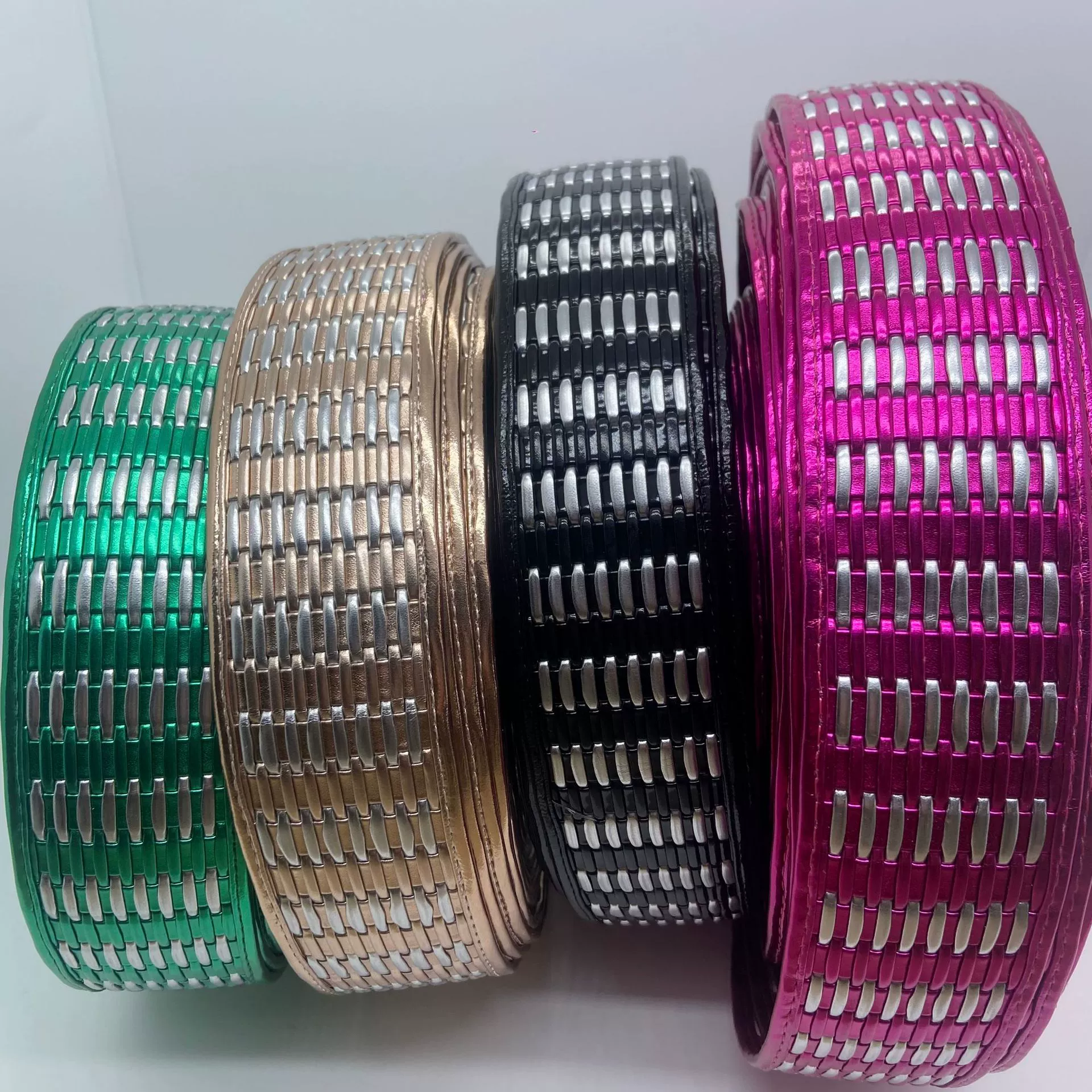 Кроссовая плетеная цветная сандалия, сандалия, пояс, обувь, лапша, аксессуары четыре цвета