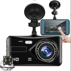 4インチドライブレコーダーハイビジョン暗視ダブルレンズ1080p前後の録画バック映像卸売り