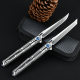 New M390 Titanium Alloy Folding Knife High Hardness Sharp Pocket Knife Outdoor Camping Portable Outdoor Knife