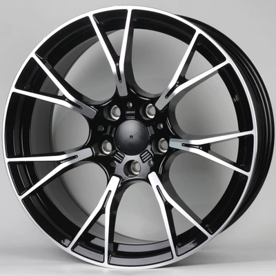 Hub: Series 525, modified 530, forged 3 - 17x8j-m5-black-glossy-finish