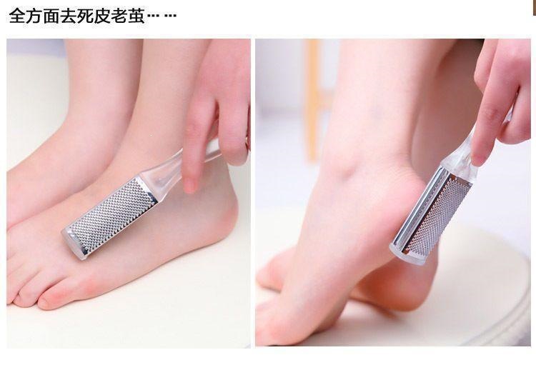 Double-Sided Stainless Steel Foot File Callus Remover Pedicure Tool 3 Pack quality and texture