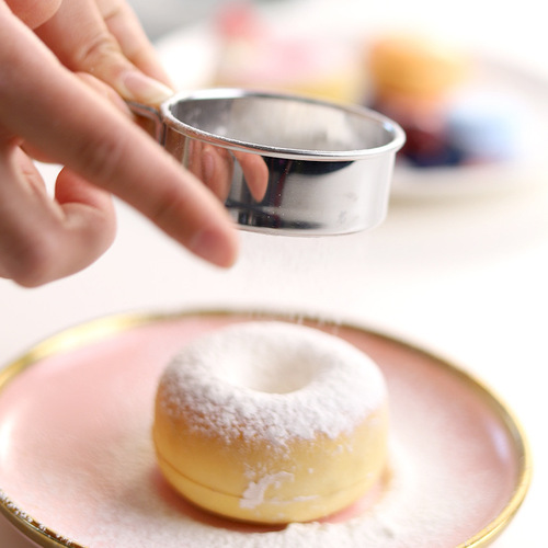 Multifunctional powdered sugar sieve flour sieve sieve small sifter sieve cocoa powder chocolate baking tools