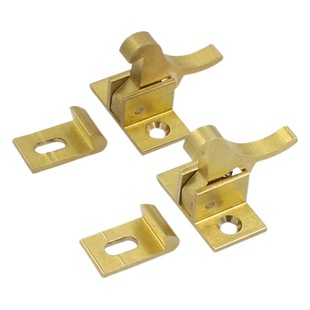 Chinese Style Window Buckle Brass Bird Buckle Cantilock Lock Security Anti-theft Retro Antique Window Automatic Door Latch