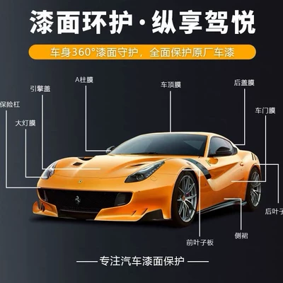 Car paint protective film Paint Protection Film Invisible