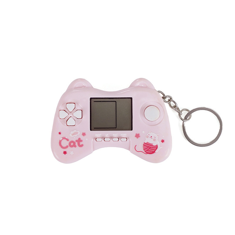 漫画ミニ携帯ゲーム機テトリスカピバラクリエイティブキーホルダーペンダント子供の小さなギフト|undefined