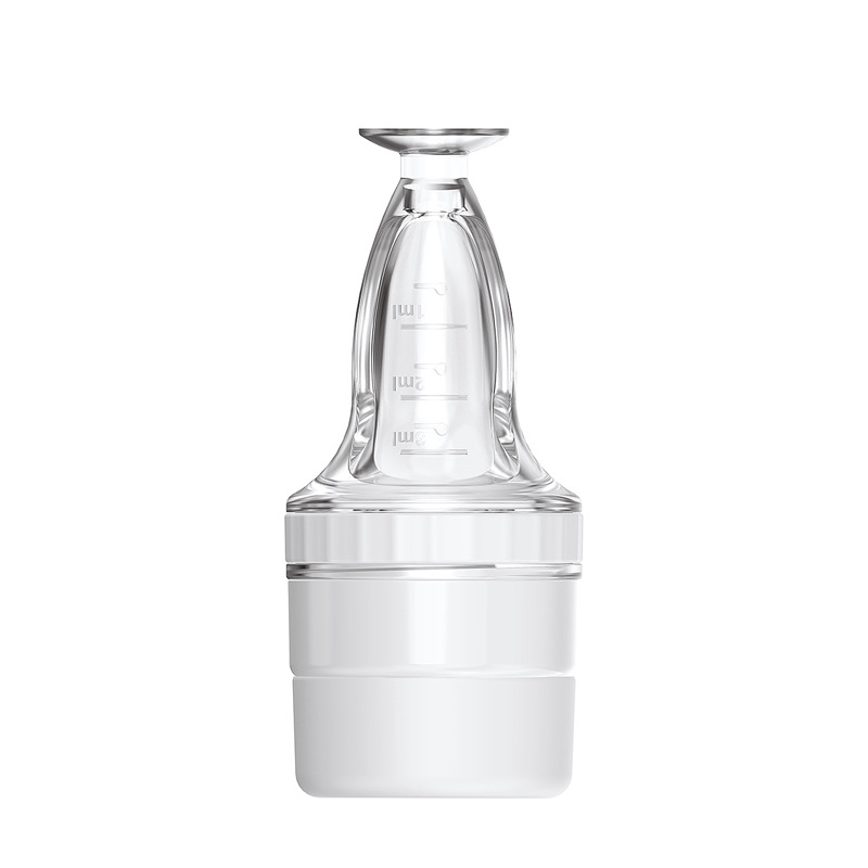 Aplicador de medicina de la cabeza del cuero cabelludo aplicador de líquido de crecimiento del cabello bola masajeador guía protectora aplicador de líquido cuidado de la salud masaje peine