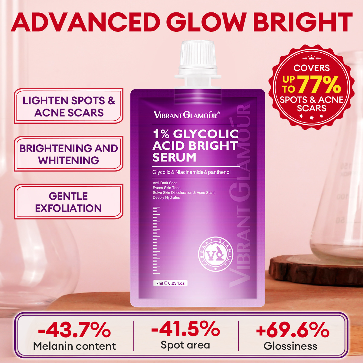 VIBRANT GLAMOUR Qlikolik Turşu Esansı 7 ml