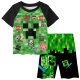 2024 Classic Game Q Version TNT Slime Pixel Style Cute Boys and Children Two-piece Suit TJ63