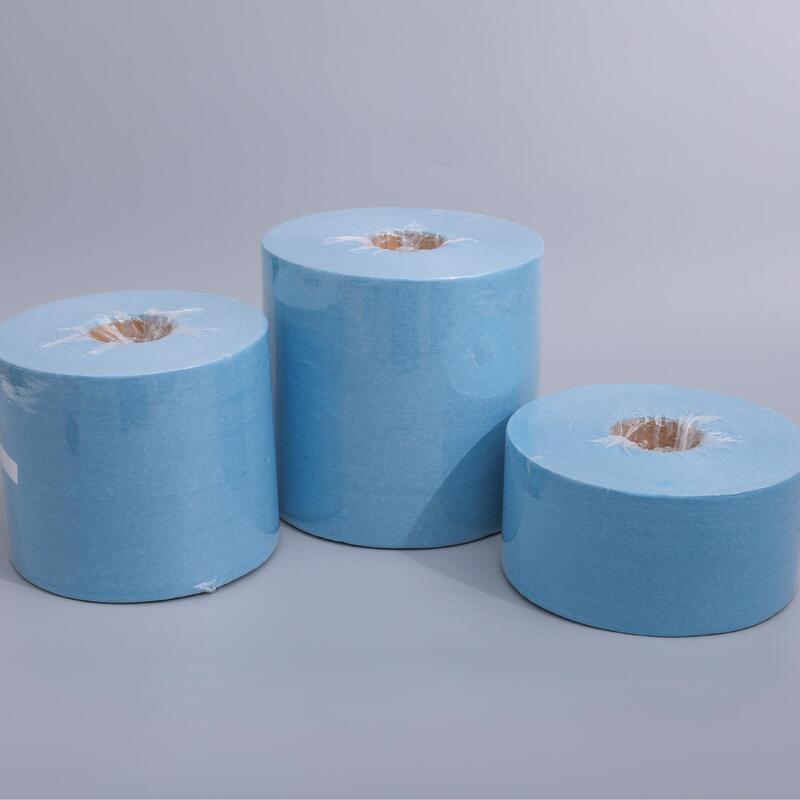 Dust-Free Paper Industrial Large Roll Wipes Water-Absorbing and Oil-Absorbing Large Roll Paper Multi-Purpose Wipes Multi-Purpose Wipes