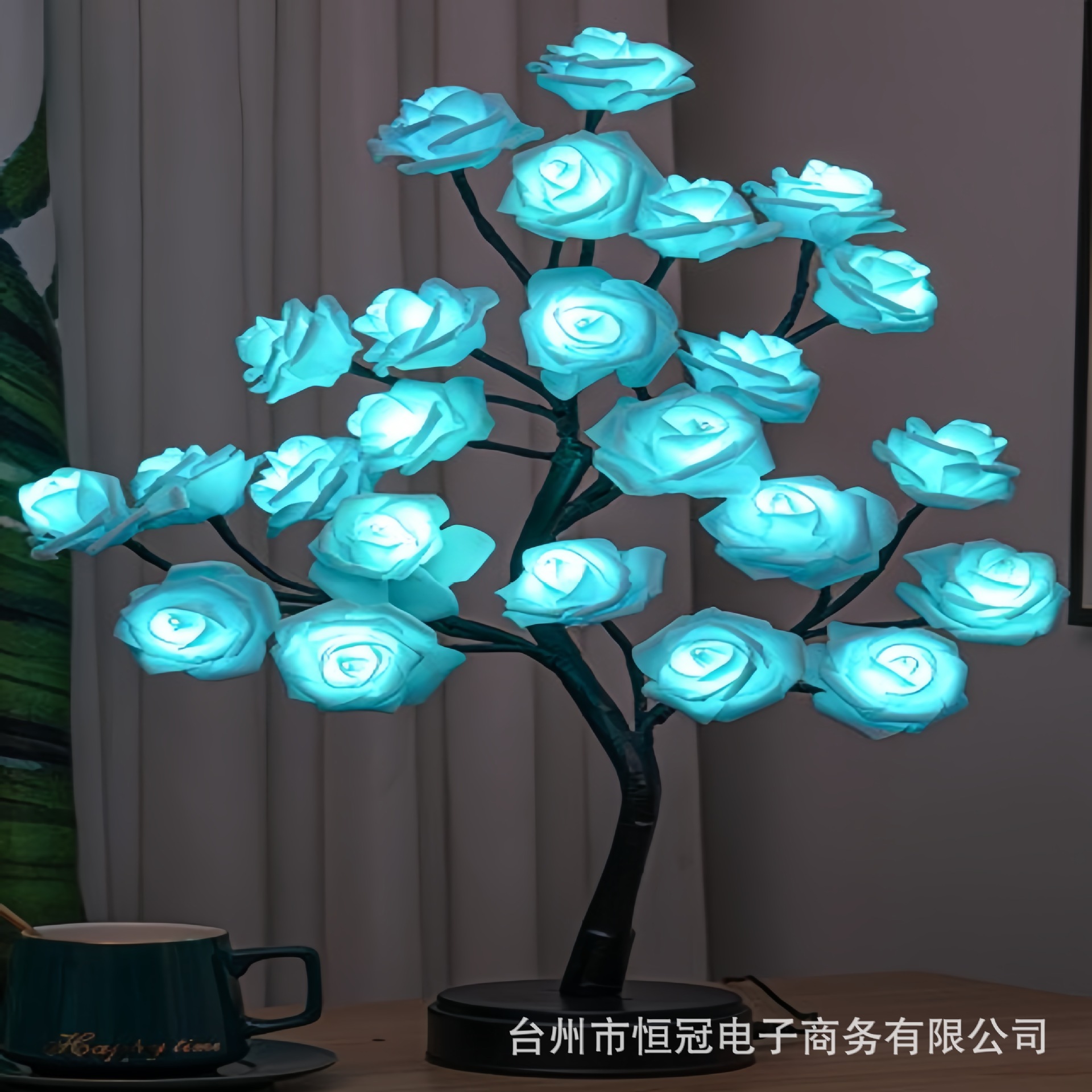 24L 블루 로즈 트리 라이트 [블루 라이트]