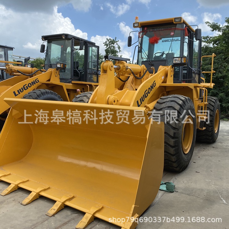 5吨装载机 小铲车 柳工装载机856 二手起重机出口