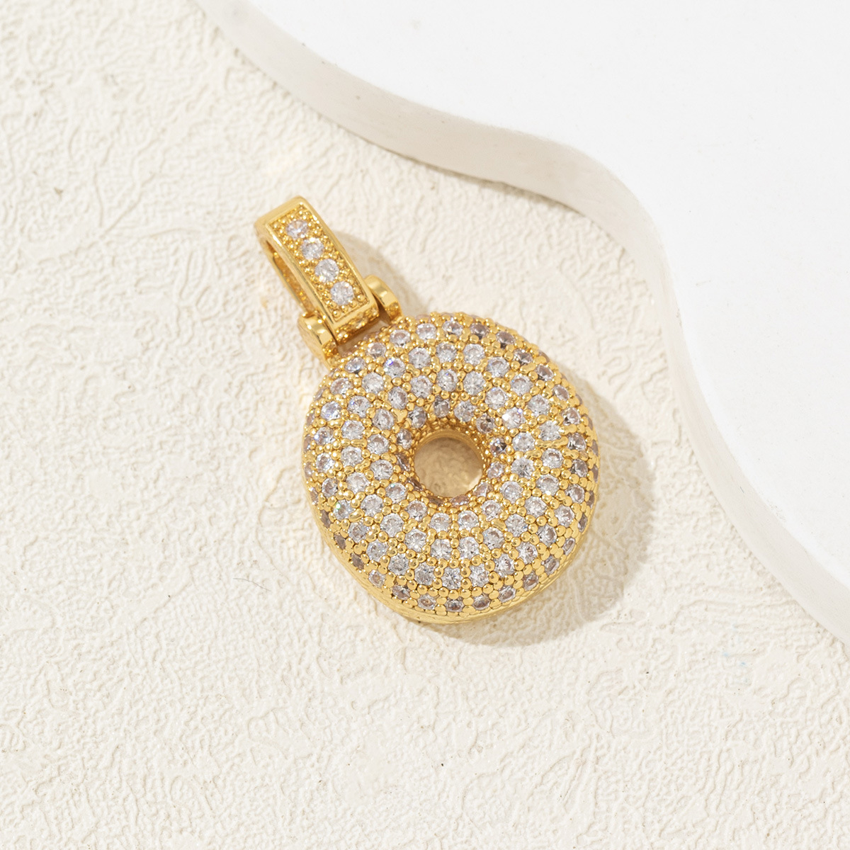 1 Piece Copper Letter Polished Pendant display picture 18