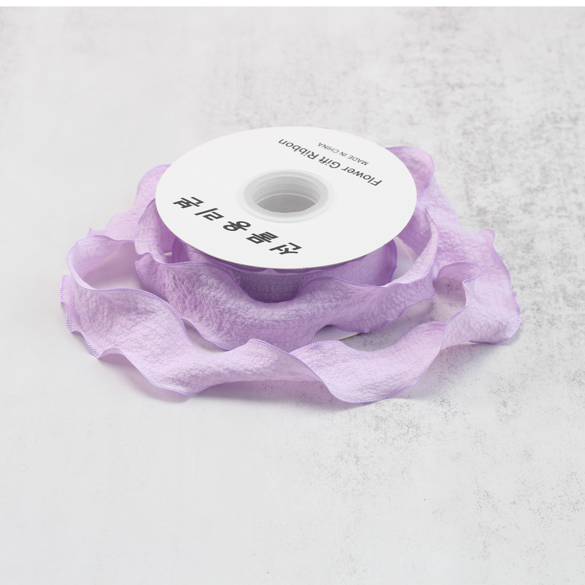 2,5 cinta plisada pastel de flores cola de pescado cinta de hilo embalaje para hornear caja de regalo de encaje arco de encaje DIY