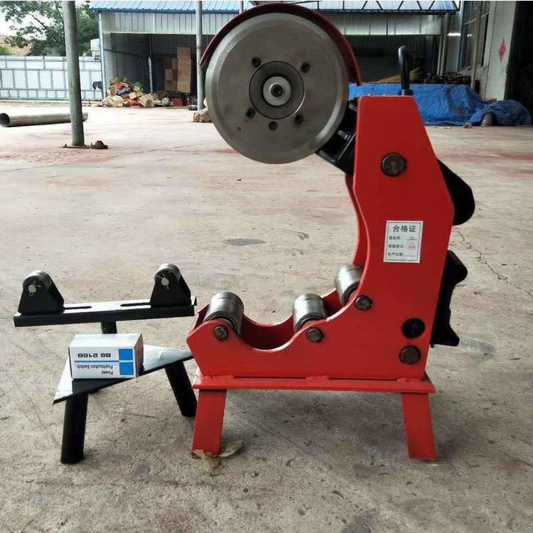 φ76-219电动切管机 废旧煤气罐切管机 台式切管机