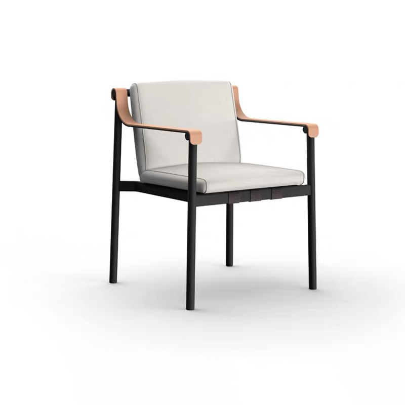 Sofá de aleación de aluminio al aire libre Patio a prueba de lluvia y protector solar Jardín Villa Terraza Diseñador Muebles de combinación de ocio nórdico