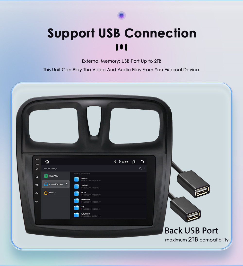 Suitable for 12-19 Renault Logan/Dacia Central Control Large Screen Android Large Screen Reversing Image Navigation Gps