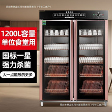 消毒柜商用双门立式大容量不锈钢酒店厨房餐饮饭店消毒碗柜厂批发